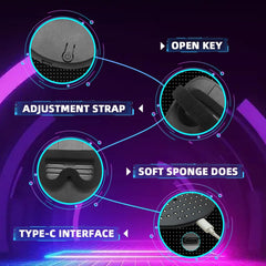 Zonasyrn LED mask soft-lining close-up emphasizes breathable comfort