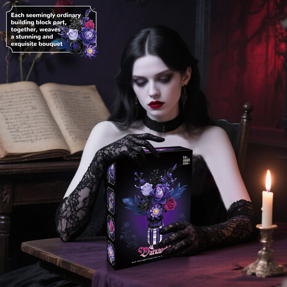 ZONECYTD Dark-style gift pack suits Halloween and anniversaries.