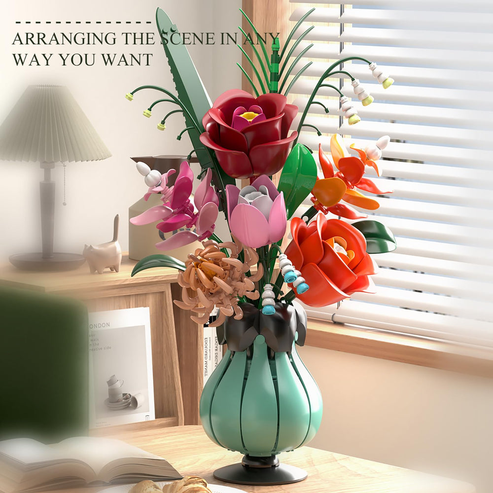 ZONECYTD easy-assembly steps ensure a robust, long-lasting bouquet