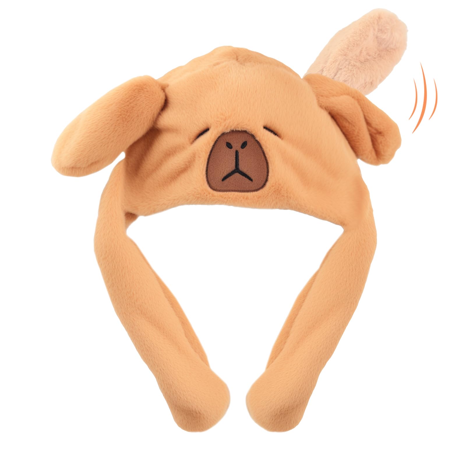 ZONESTA Capybara Hat side view, playful style for daily outings.