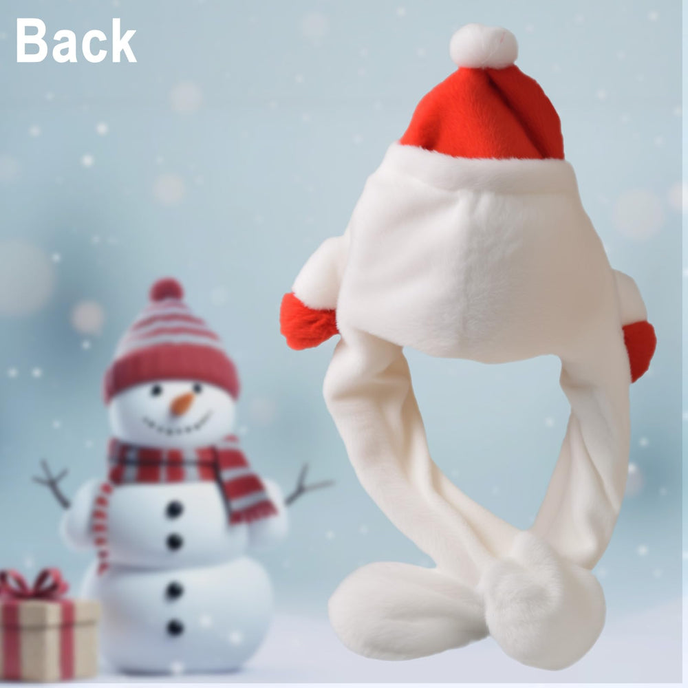 ZONESTA Snowman Hat worn by a child during festive celebration