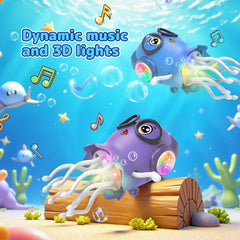 Zonopy Jellydancer bump-and-go action navigates around obstacles