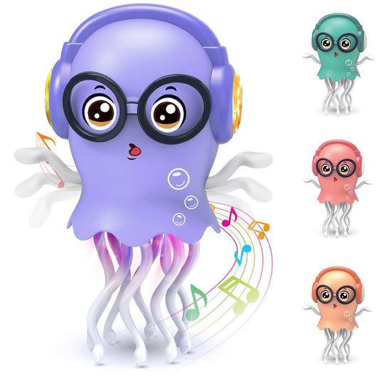 Zonopy Jellydancer dancing with colorful lights to spark curiosity and play