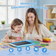 ZONSTVYS 2in1 LCD writing tablet ready for doodling and word practice on the go