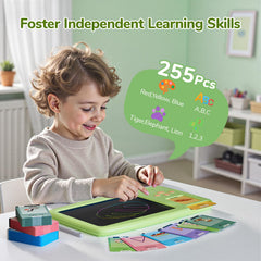ZONSTVYS animals-vehicles-food cards expand vocabulary with engaging topics.