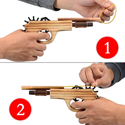 zonzxcv wood toy gun highlights kid-friendly outdoor design