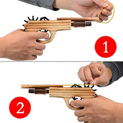 zonzxcv wood toy gun highlights kid-friendly outdoor design