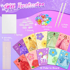 ZOOI Poke Art Kits foam unicorn for imaginative play.