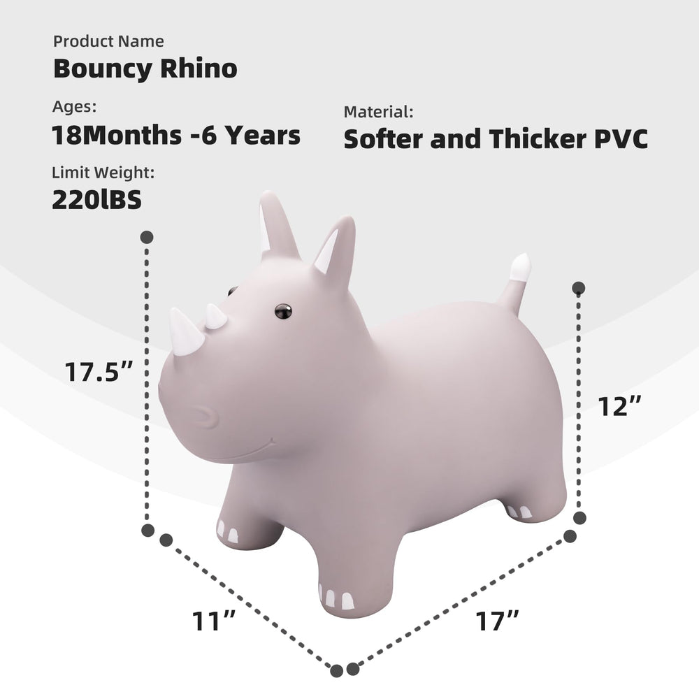 ZOOJOY bouncy horse hopper packaging display and setup