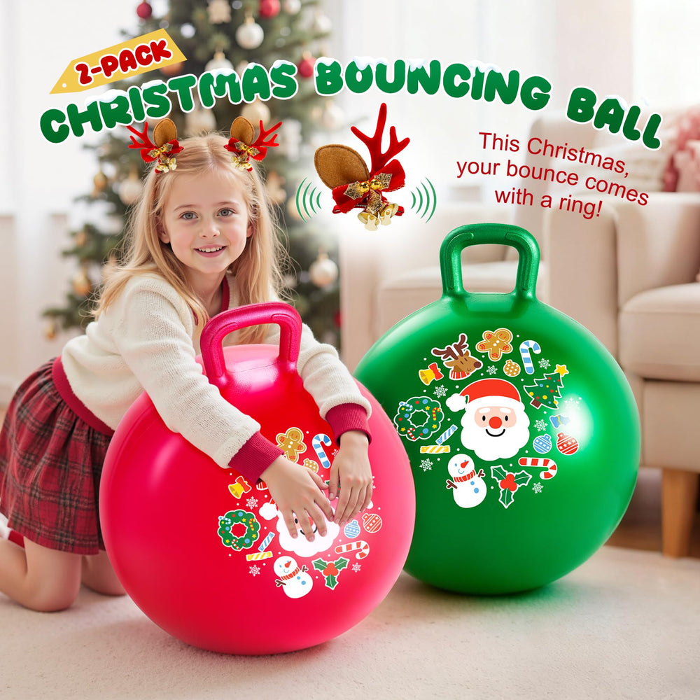 Child bouncing with ZOOJOY hopper ball during indoor outdoor play.