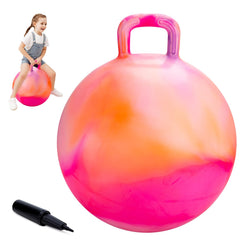 ZOOJOY Clouds Hopper Ball with orange cloud design for active play