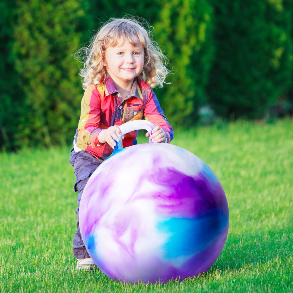 ZOOJOY hopper ball designed for ages 3-8 for safe, energetic play.