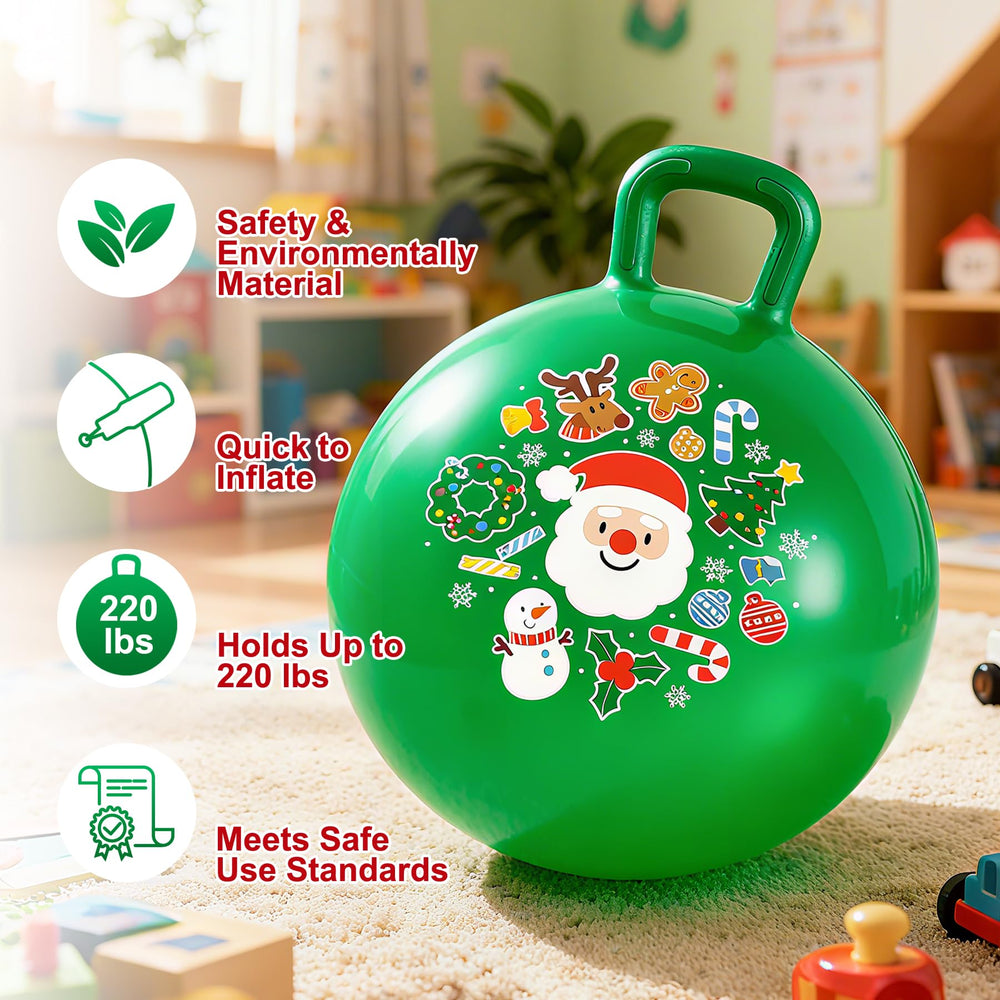 ZOOJOY hopper ball in action, encouraging active movement and energy burn.