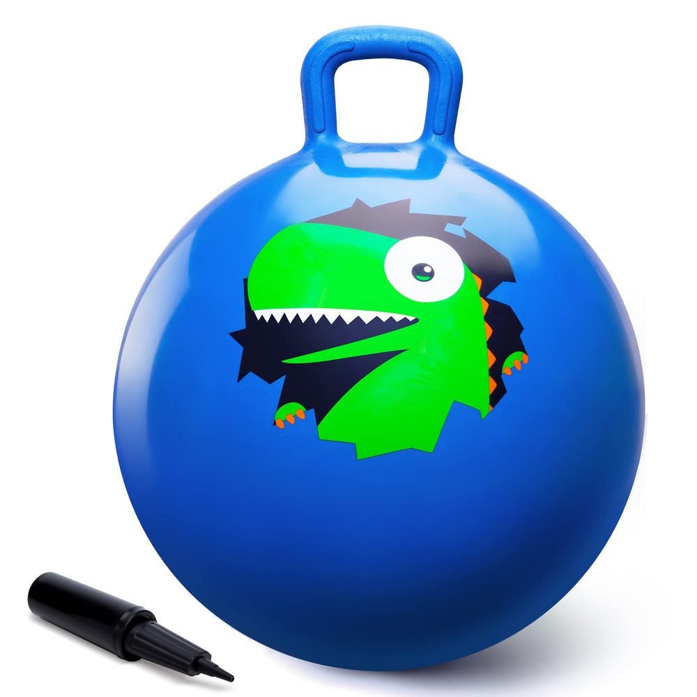 ZOOJOY hopper ball with dinosaur pattern for engaging play