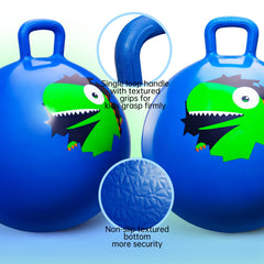 ZOOJOY hopper ball with textured handle for secure grip