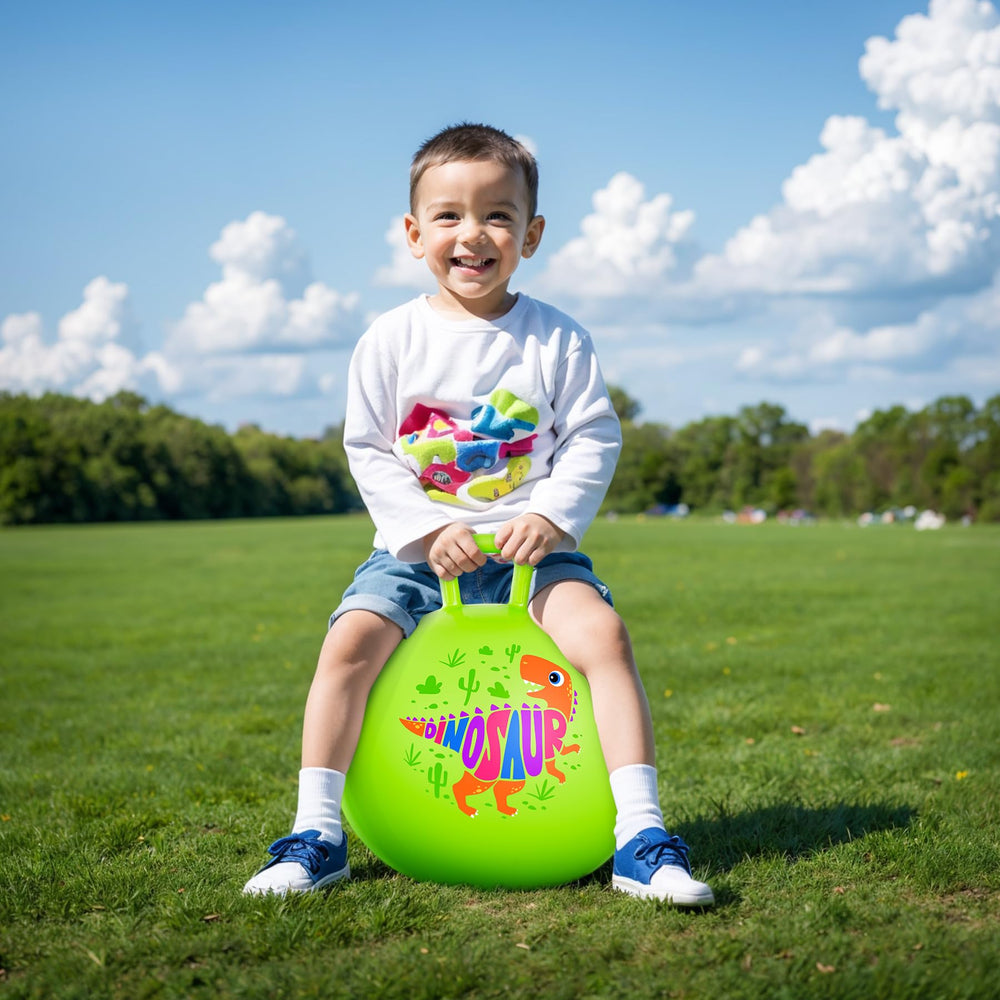 ZOOJOY Hopper Ball suitable for indoor and outdoor use during versatile play.