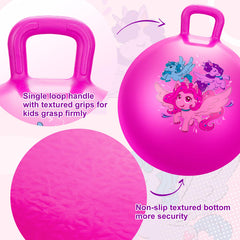 ZOOJOY unicorn hopper ball with pump for quick inflation