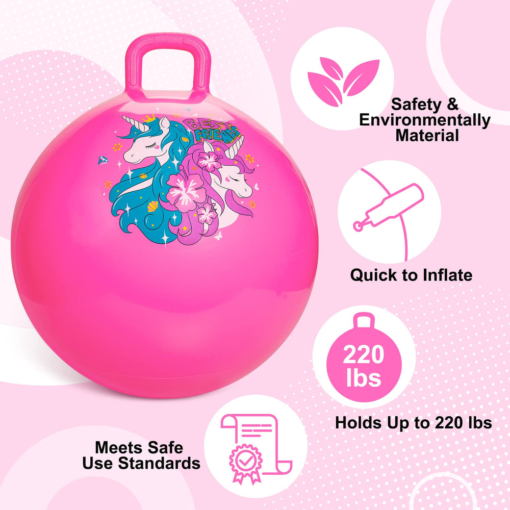 ZOOJOY non-slip bottom helps secure footing on floors or grass