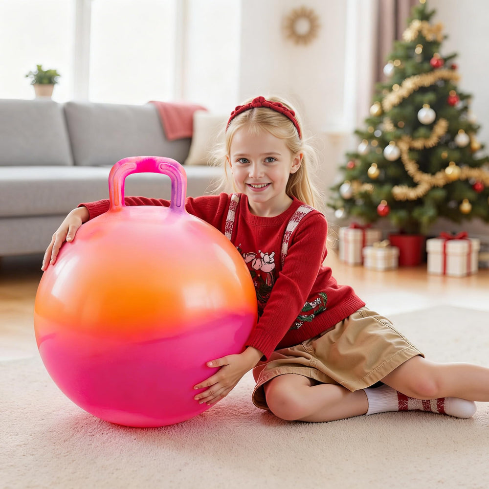 ZOOJOY hopper ball base with non-slip bottom for stability.