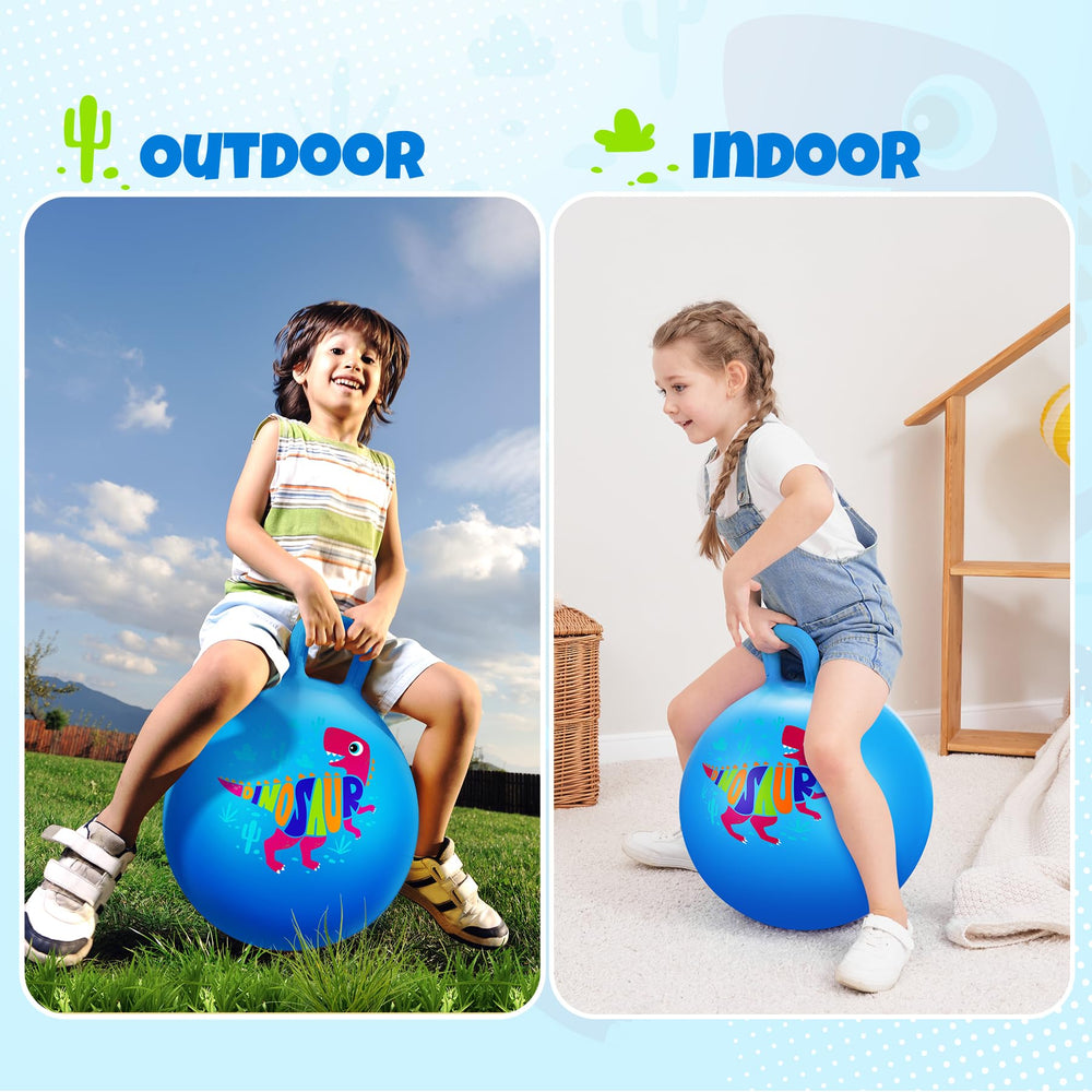 ZOOJOY hopper ball textured handle for better grip during hops