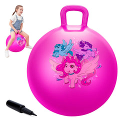 ZOOJOY unicorn hopper ball 18 inch pink for active indoor play