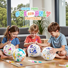 ZOOJOY monster outlines on ball ready for coloring and personalization