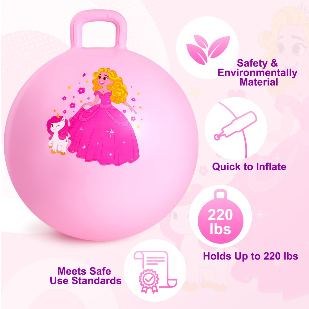 Playtime versatility: indoor and outdoor use with anti-slip base safety.