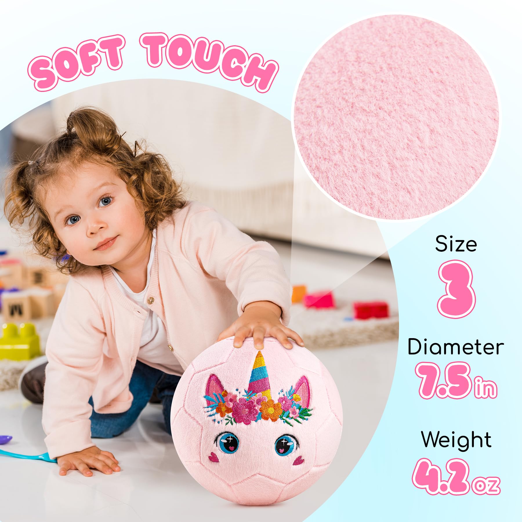 ZOOJOY silent indoor soccer ball keeps living spaces calm and quiet.