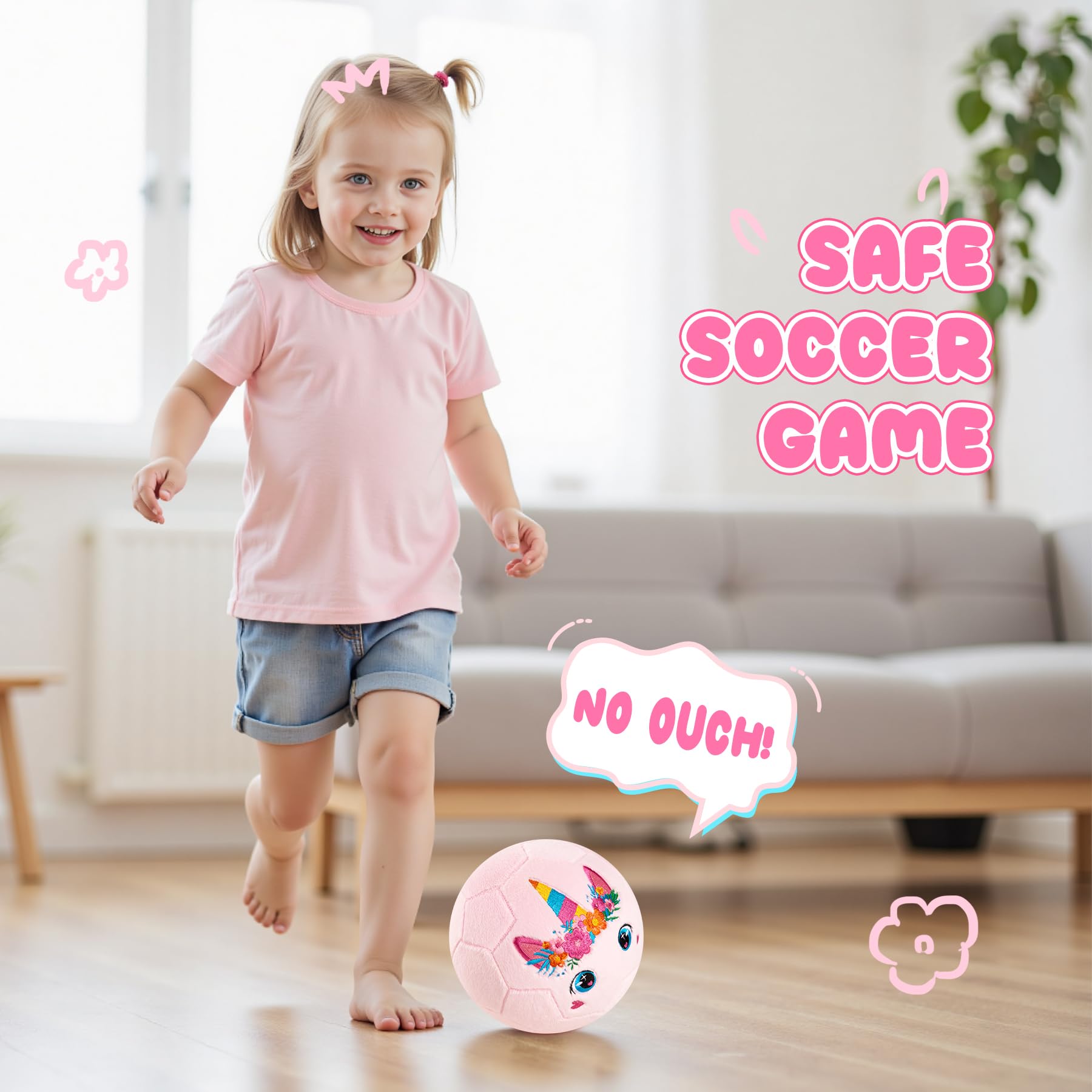 ZOOJOY size-3 ball ideal for toddlers aged 1-3 years.
