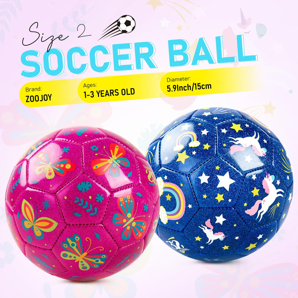 Two-pack cartoon balls with pump and mesh bag for easy storage