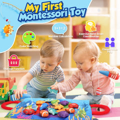 ZOOI stackable buckets for shape sorting and cognitive development