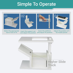 Indirect lighting tips help minimize glare for crisp scans.