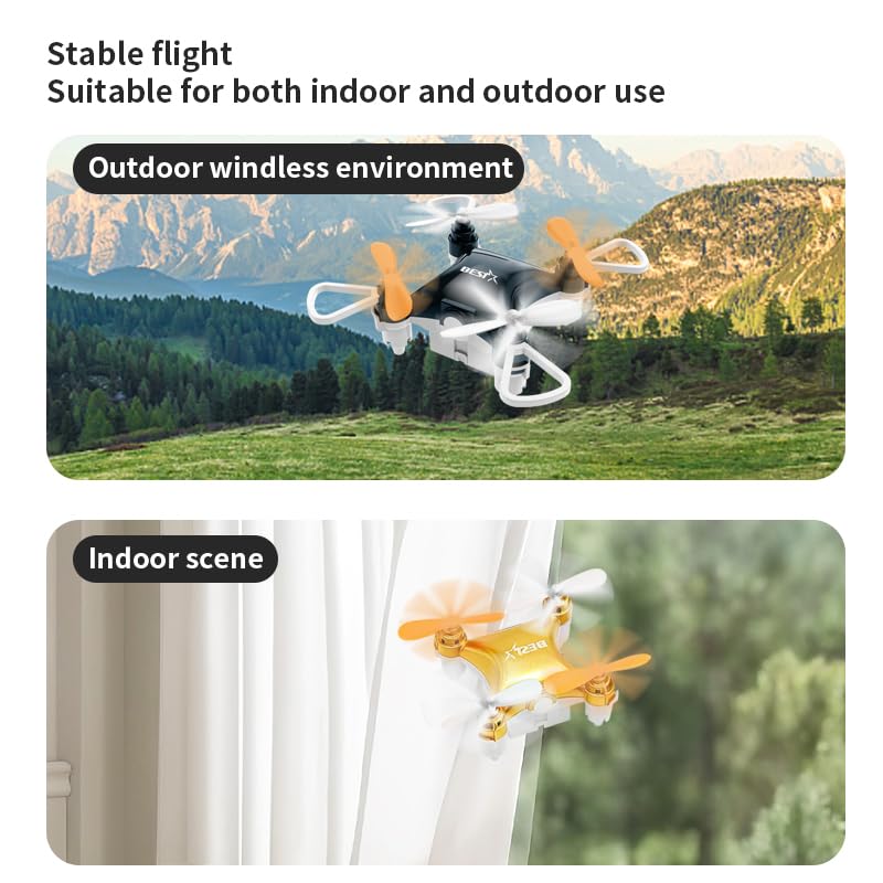 Zorptik Mini Drone altitude-hold provides stable flights for beginners
