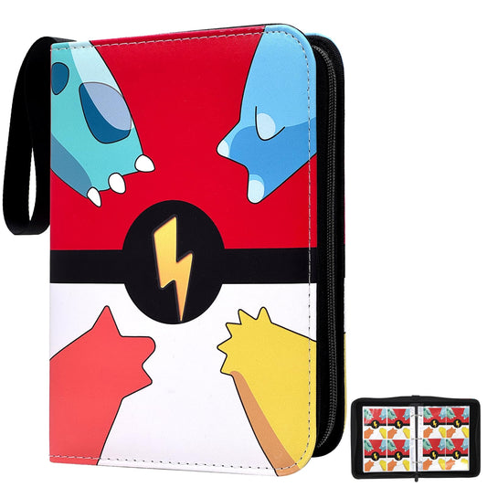 ZOSIX trading card binder 400 pockets keeps collection organized for quick access