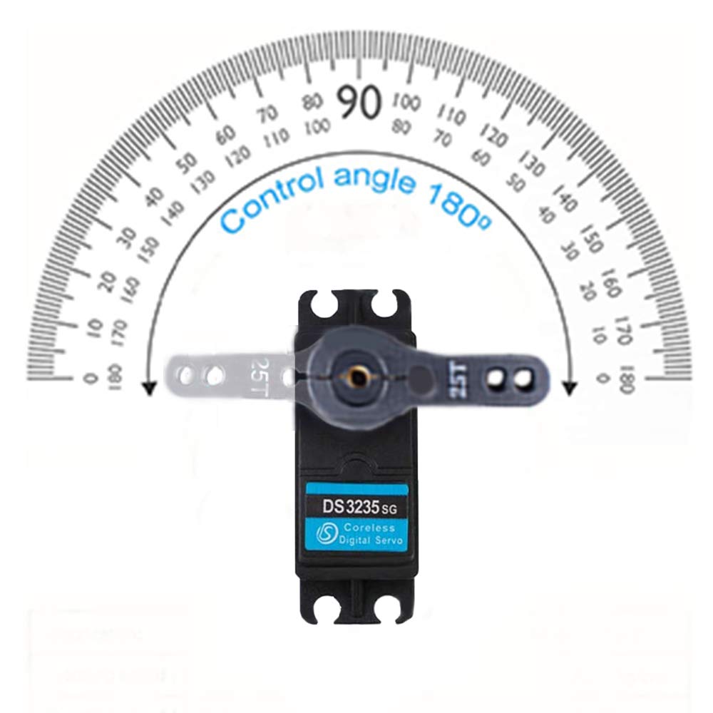 ZOSKAY 60kg-class servo with copper gears for reliable RC car torque.