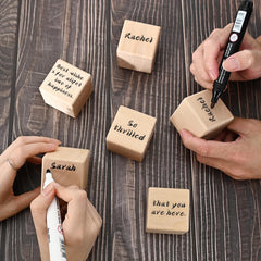 ZouYee Oh Baby wooden blocks packaging included, ready to gift.