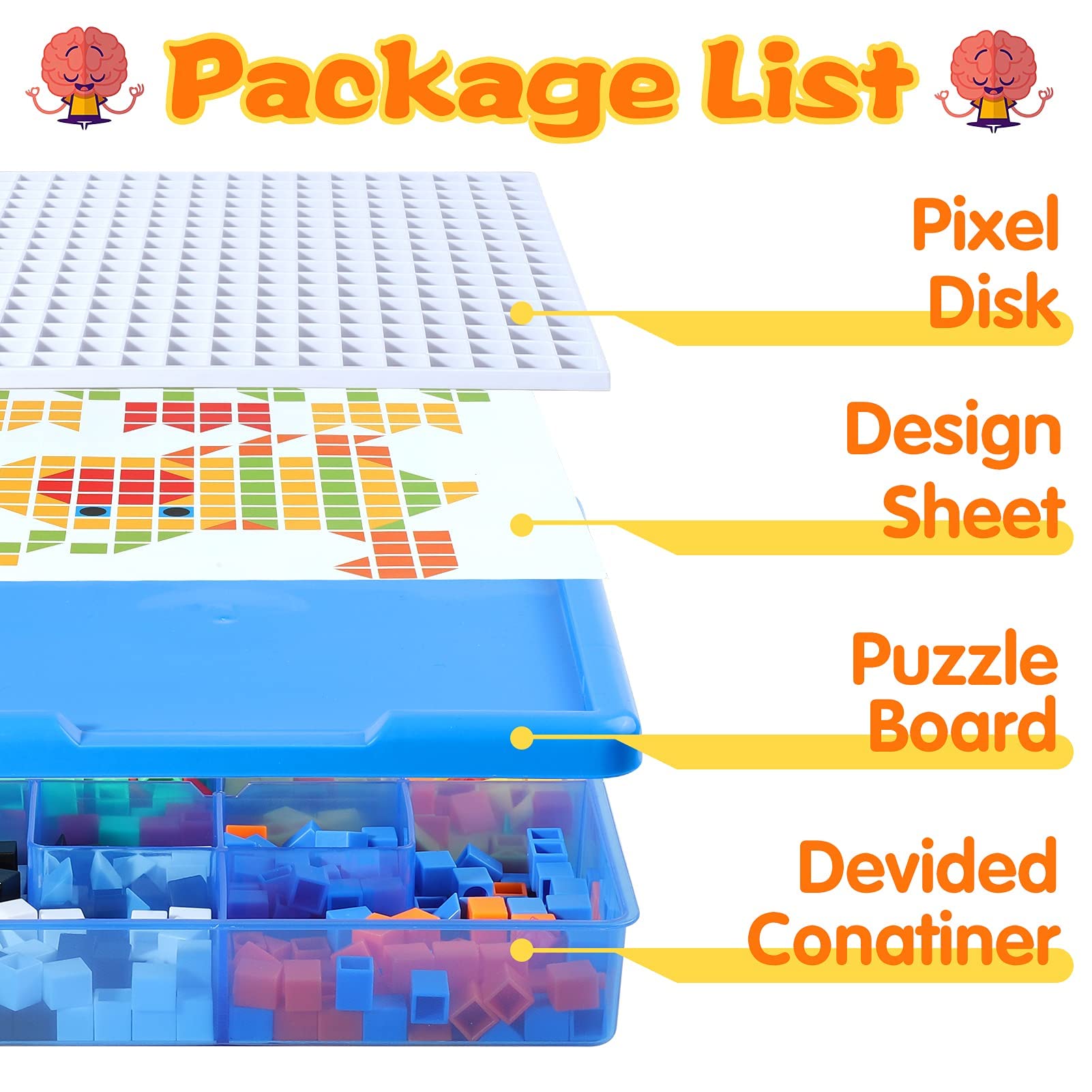 ZOZOPLAY ABS plastic blocks with rounded corners for safe handling