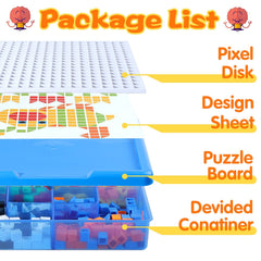 ZOZOPLAY ABS plastic blocks with rounded corners for safe handling
