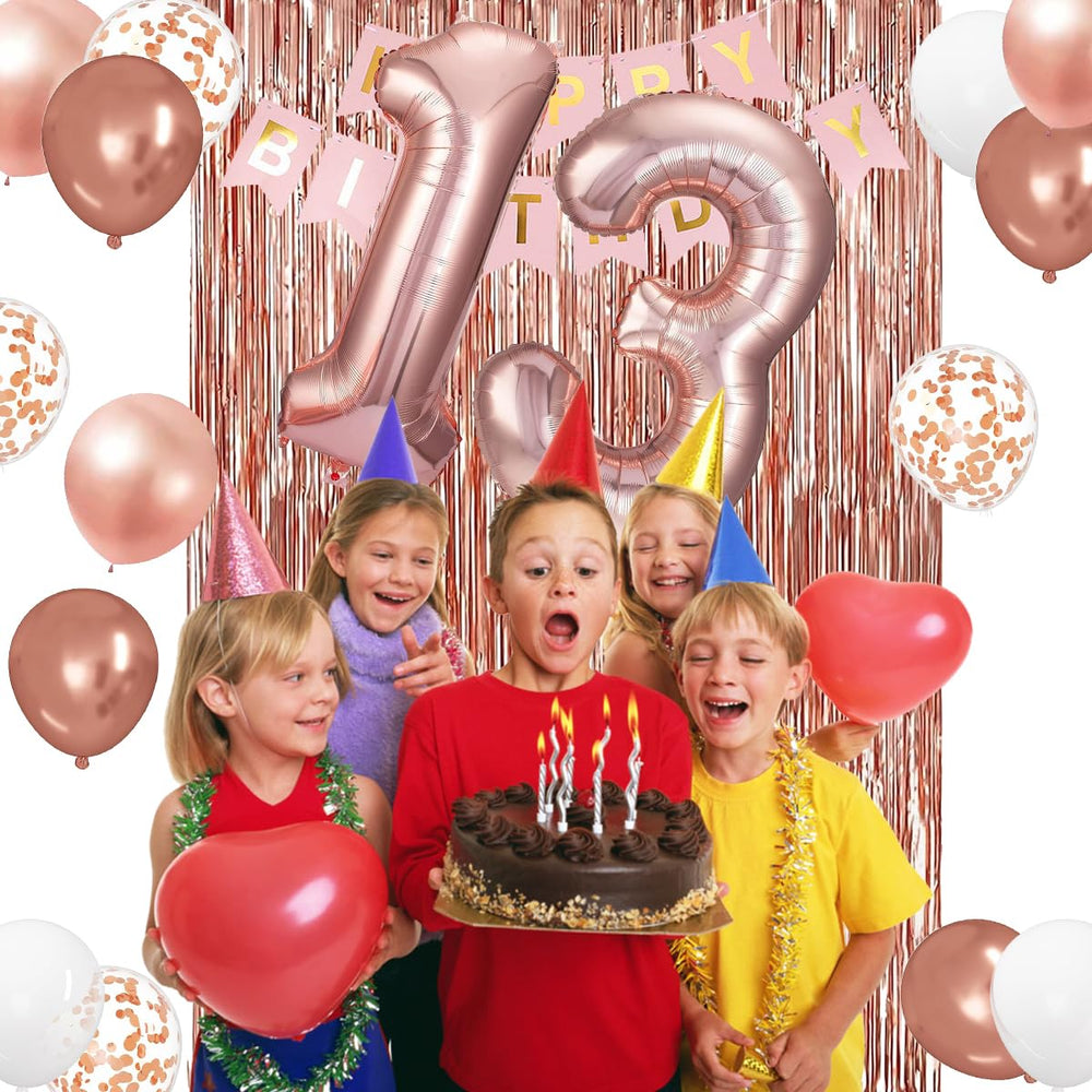 ZPPMZQR Happy Birthday banner brightens photos and ties the theme together