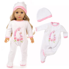 ZQDOLL 18in doll clothes compatibility-fit confirms easy dressing for most 18-inch dolls.