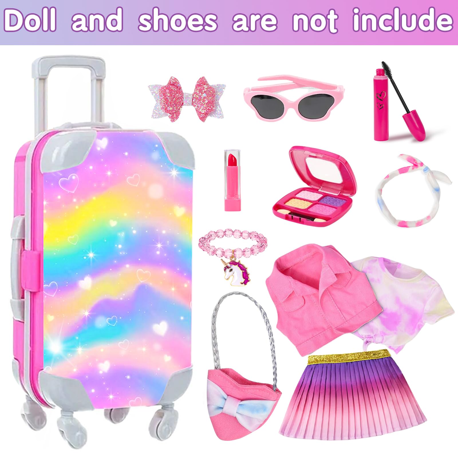 ZQDOLL doll clothes set fuels imaginative dress-up play.