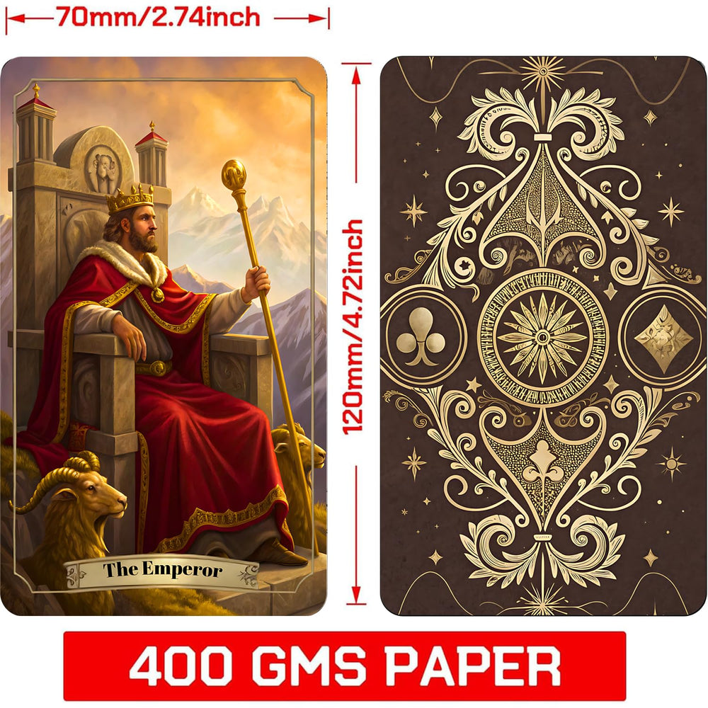 ZHQGYN Major and minor arcana cards laid out with clear symbolism for study
