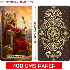 ZHQGYN Major and minor arcana cards laid out with clear symbolism for study