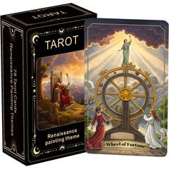ZHQGYN Renaissance Tarot deck in elegant box, ideal for collectors and gifting