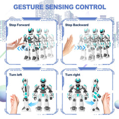 Zreswap dancing robot performing choreographed moves.
