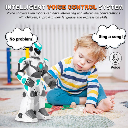 Zreswap gesture-sensing robot enabling hands-free play.