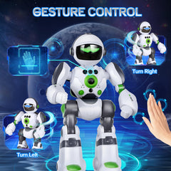 Zreswap robot toy gesture control enables motion commands without a remote