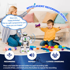 Zreswap robot toy records voice for personalized storytelling and fun