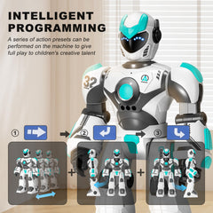 Zreswap storytelling robot delivering stories and adventures.