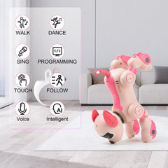 Zreswap touch-responsive robot dog inviting imaginative play